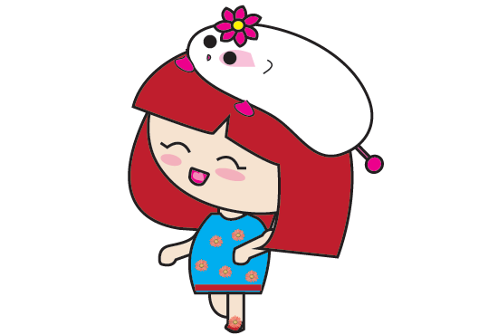 STICKER PACK: LucyChan and Momo (LINE)